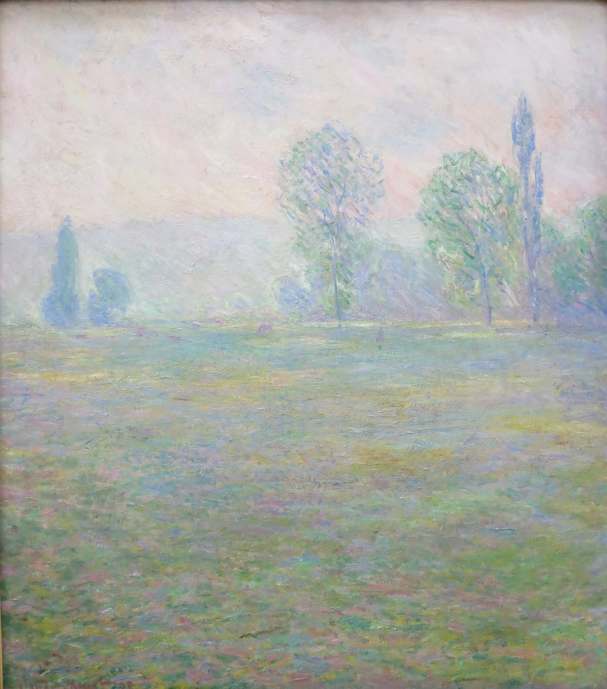 I nærheden af Giverny W1202 - Claude Monet