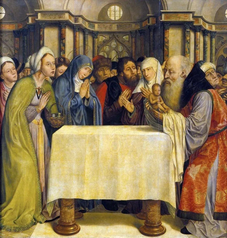 Præsentation ved Templet - Quentin Metsys