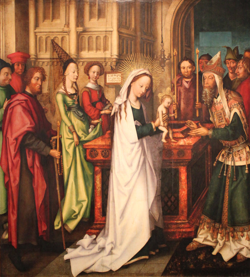 Præsentation af Jesus i Templet - Hans Holbein den Ældre