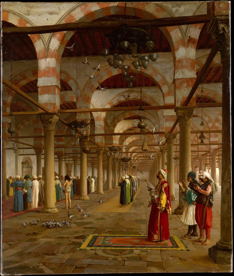 Bøn i moskeen - Jean-Léon Gérôme
