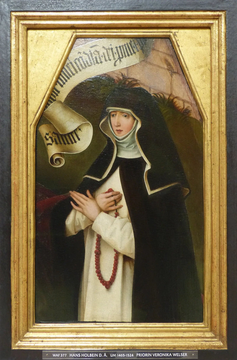 Prieur Veronica Welser - Hans Holbein den Ældre