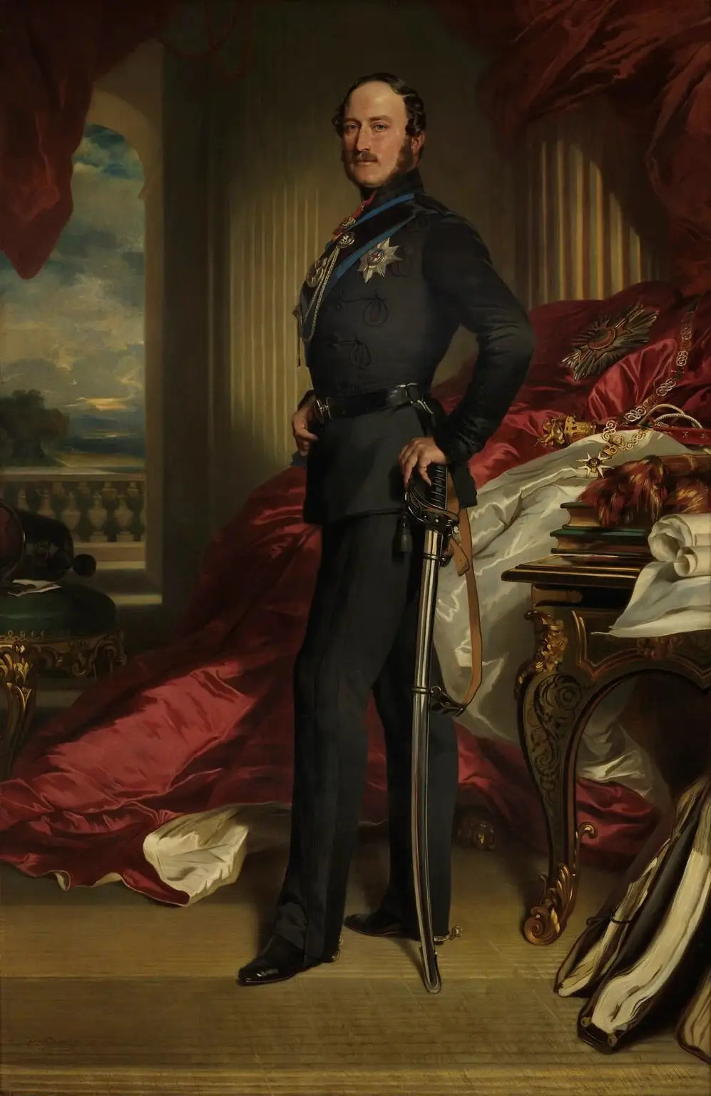 Prince Albert de Saxe-Cobourg-Gotha - Franz Xaver Winterhalter - Alpha Reproduction
