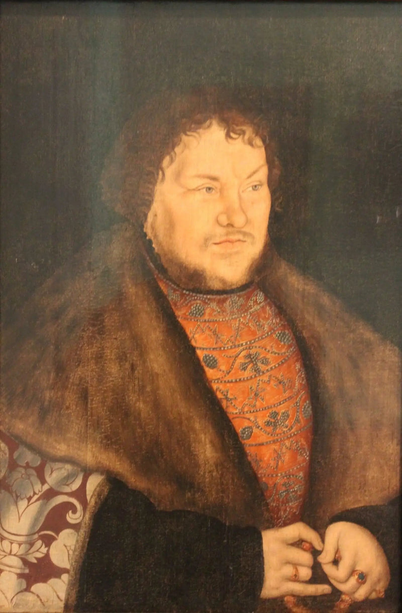 Prins Elector Joachim I af Brandenburg - Lucas Cranach den Ældre