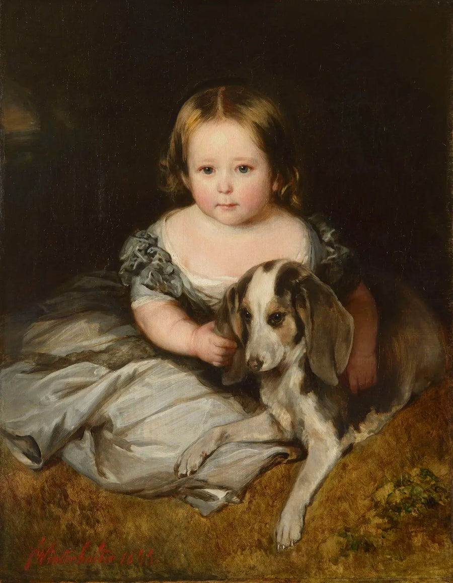 Prinsesse Alice (1843-1878) - Franz Xaver Winterhalter