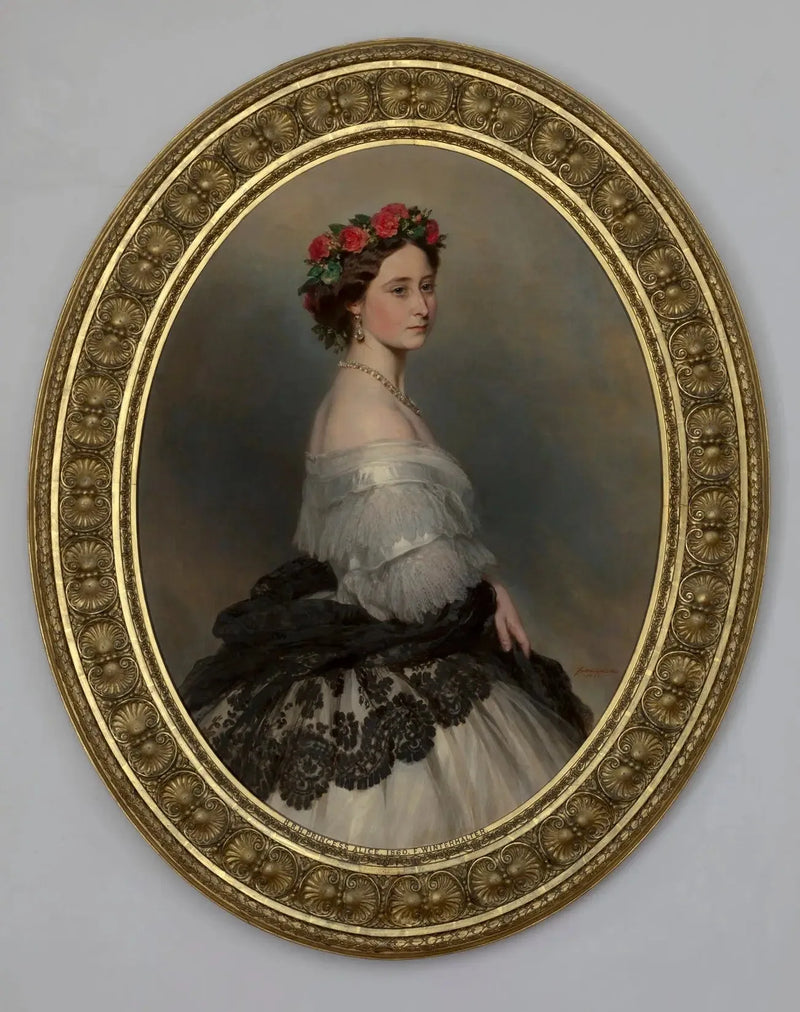 Prinsesse Alice (1843-1878), senere storhertuginde af Hesse - Franz Xaver Winterhalter