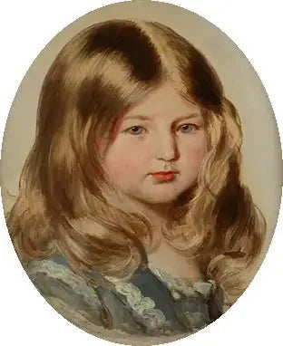 Prinsesse Amalie af Saxe-Cobourg og Gotha (1848-1894) - Franz Xaver Winterhalter