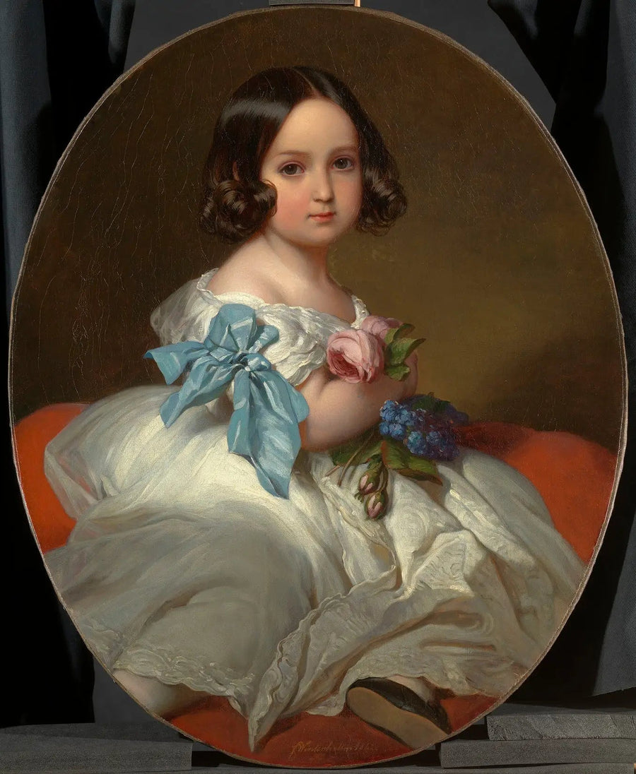 Prinsesse Charlotte af Belgien (1840-1927) - Franz Xaver Winterhalter