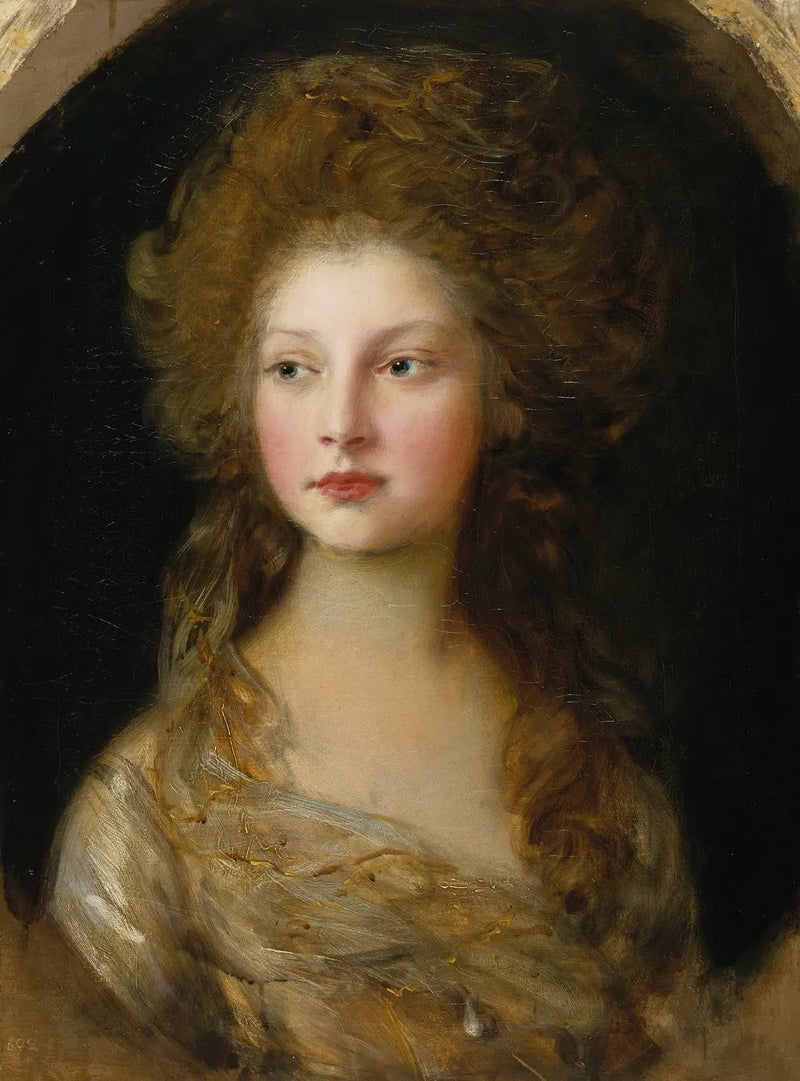 Prinsesse Elisabeth (1770-1840) - Thomas Gainsborough
