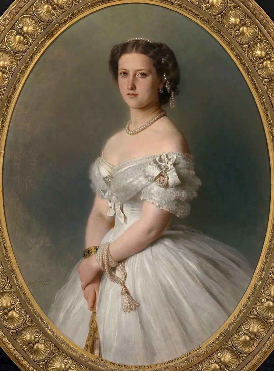 Prinsesse Hélène (1846-1923) - Franz Xaver Winterhalter