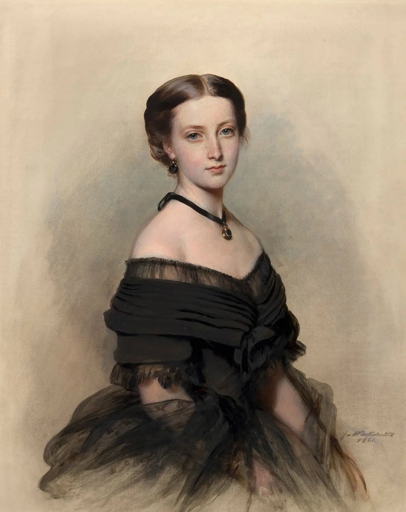 Princesse Hélène (1846-1923) - Franz Xaver Winterhalter - Alpha Reproduction