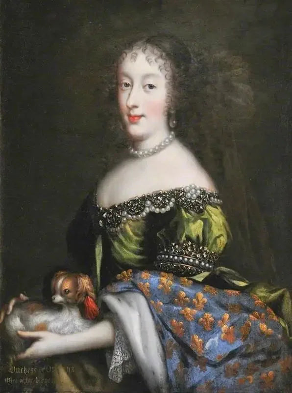 Prinsesse Henriette Anne, hertuginde af Orléans (« Minette ») (1644–1670) - Jean Nocret