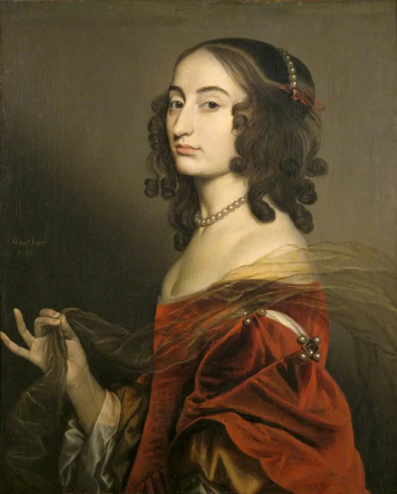 Prinsesse Louise Hollandine, palatinsk prinsesse, abbedisse af Maubuisson, Pontoise (1622–1709) - Gerrit van Honthorst
