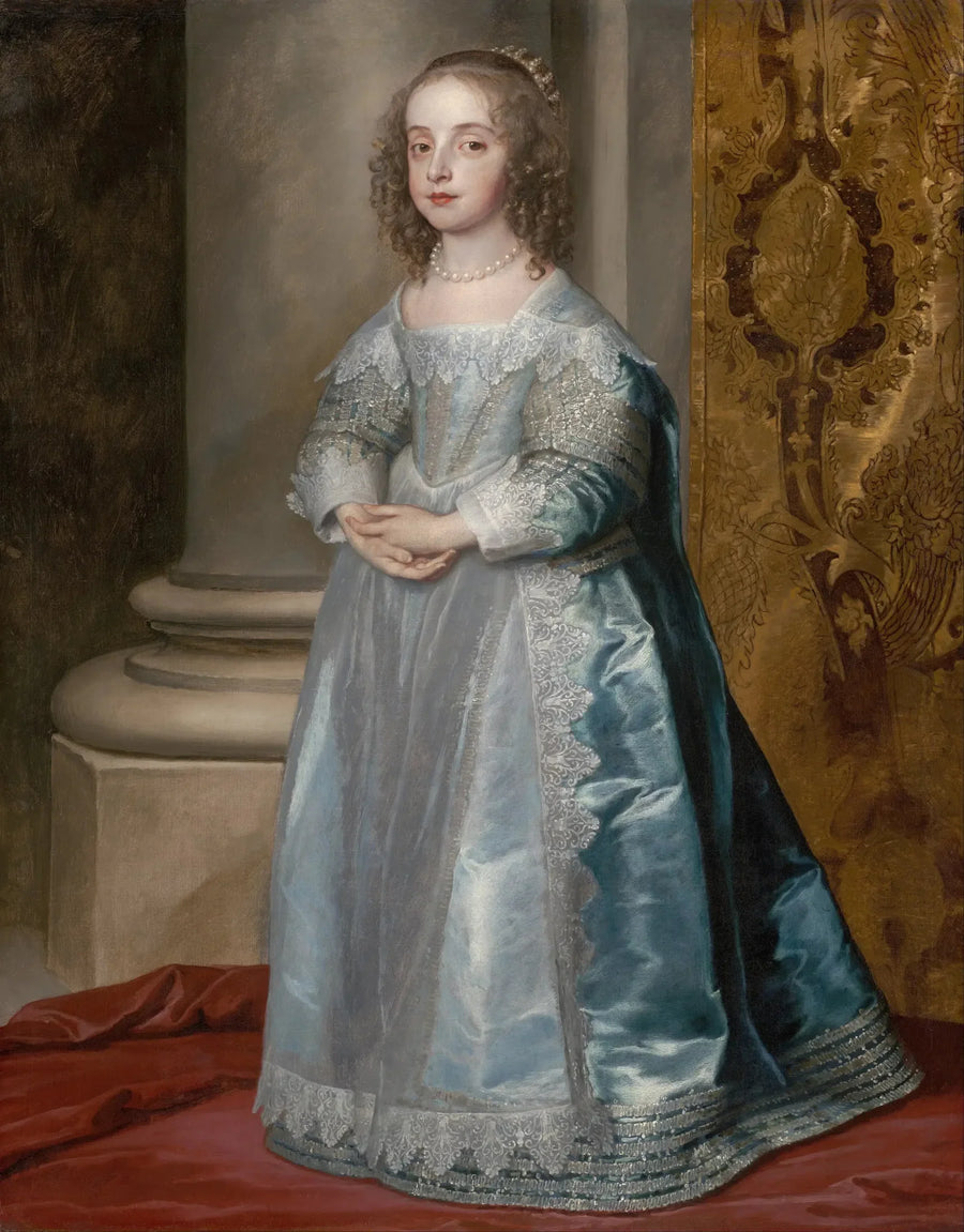 Prinsesse Mary, datter af Charles I - Antoine van Dyck