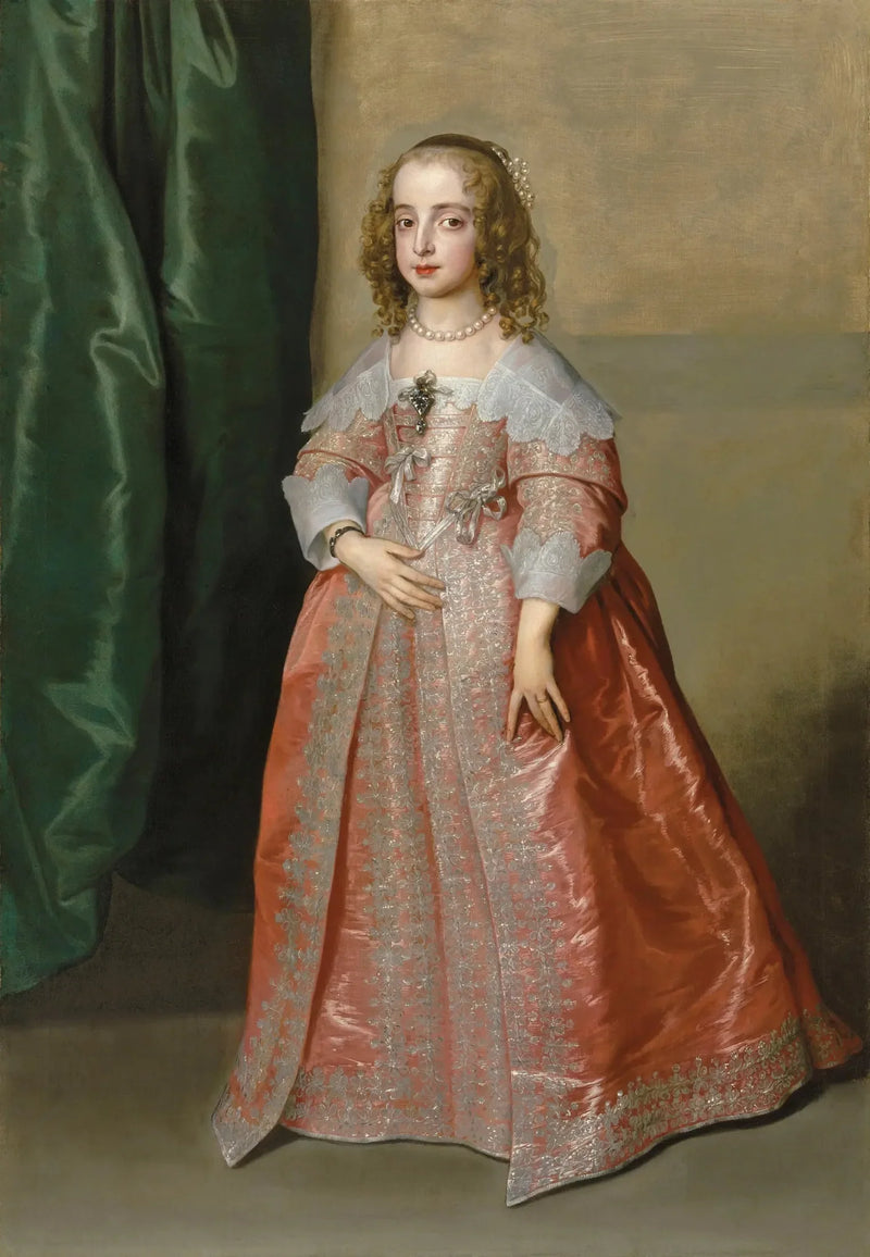 Prinsesse Mary, datter af kong Charles I af England - Antoine van Dyck
