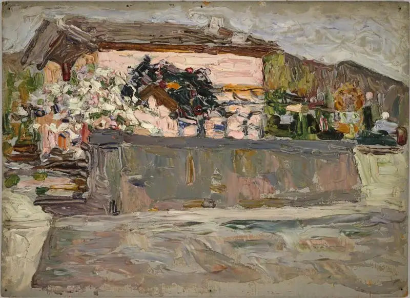 Forår, i nærheden af Augsburg - Vassily Kandinsky