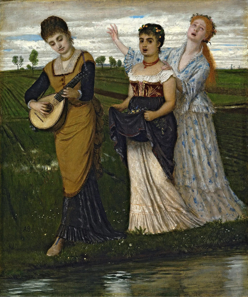 Forår (Forårssange) - Arnold Böcklin