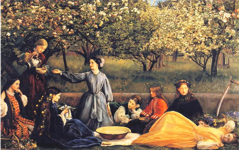Forår (æbleblomster) - John Everett Millais