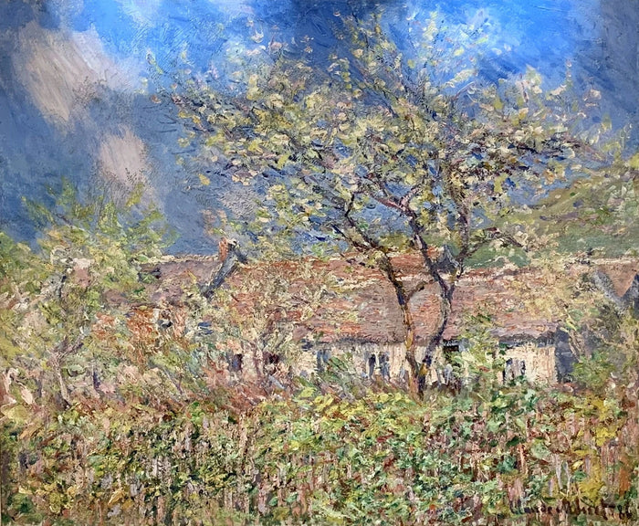 Forår i Giverny W1062 - Claude Monet