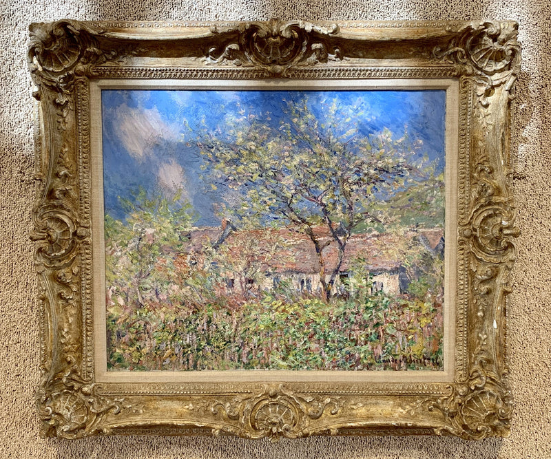 Forår i Giverny W1062 - Claude Monet
