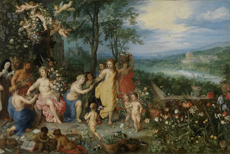 Printemps - Jan Brueghel l'Ancien