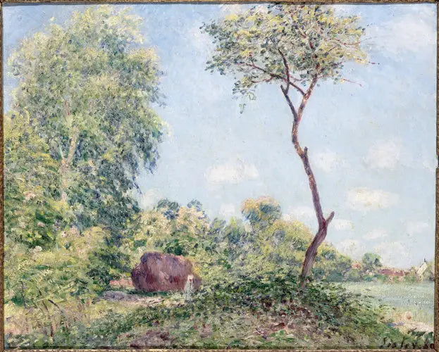 Forår, rystende og akacietræer - Alfred Sisley