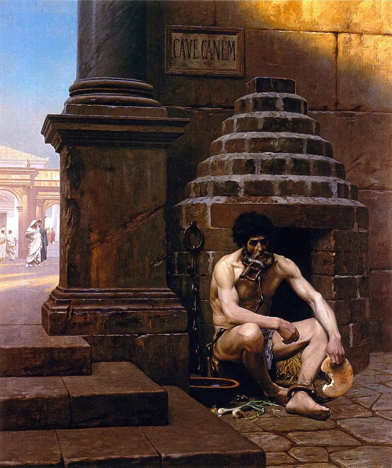 Krigsfange i Rom - Jean-Léon Gérôme
