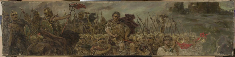 Sejrsgang efter slaget - Wilhelm Kotarbiński