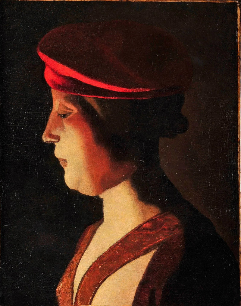 Kvindeportræt - Georges de La Tour