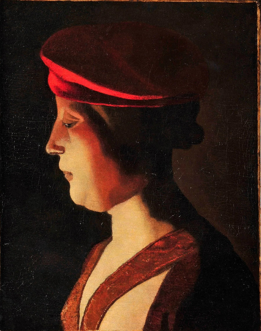 Kvindeportræt - Georges de La Tour