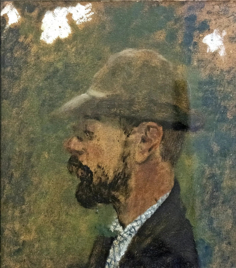 Profil af Toulouse Lautrec - Édouard Vuillard