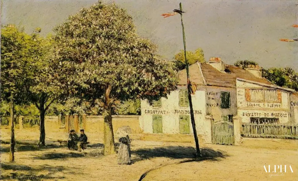 Promenade à Argenteuil - Caillebotte - Reproductions de tableaux et peintures haut de gamme