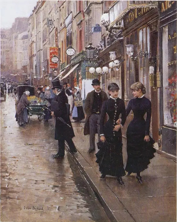 Gåtur i Paris - Jean Béraud