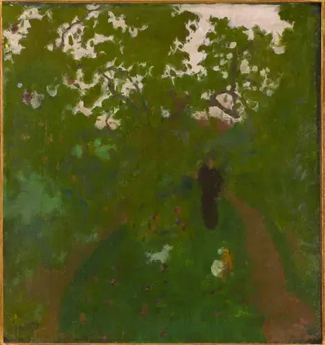 Gåtur i haven - Pierre Bonnard