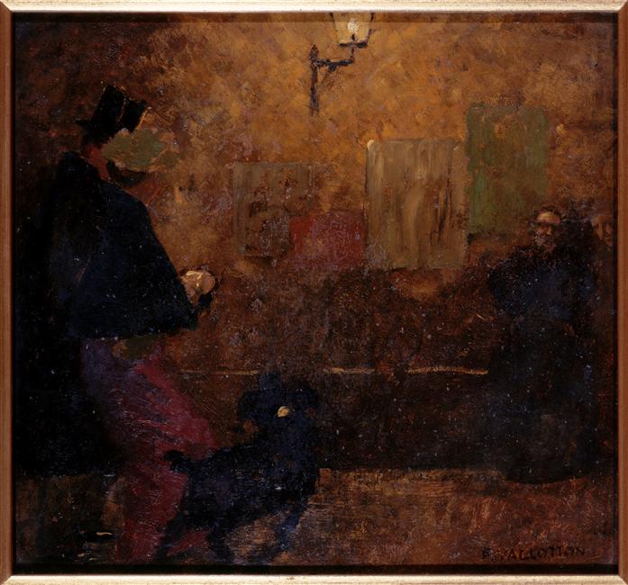 Aftenpromenade - Félix Vallotton