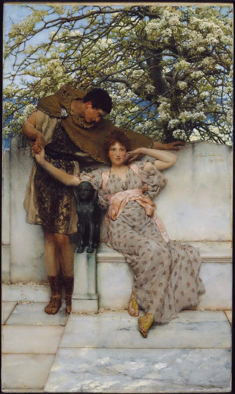 Forårsløfte - Lawrence Alma-Tadema