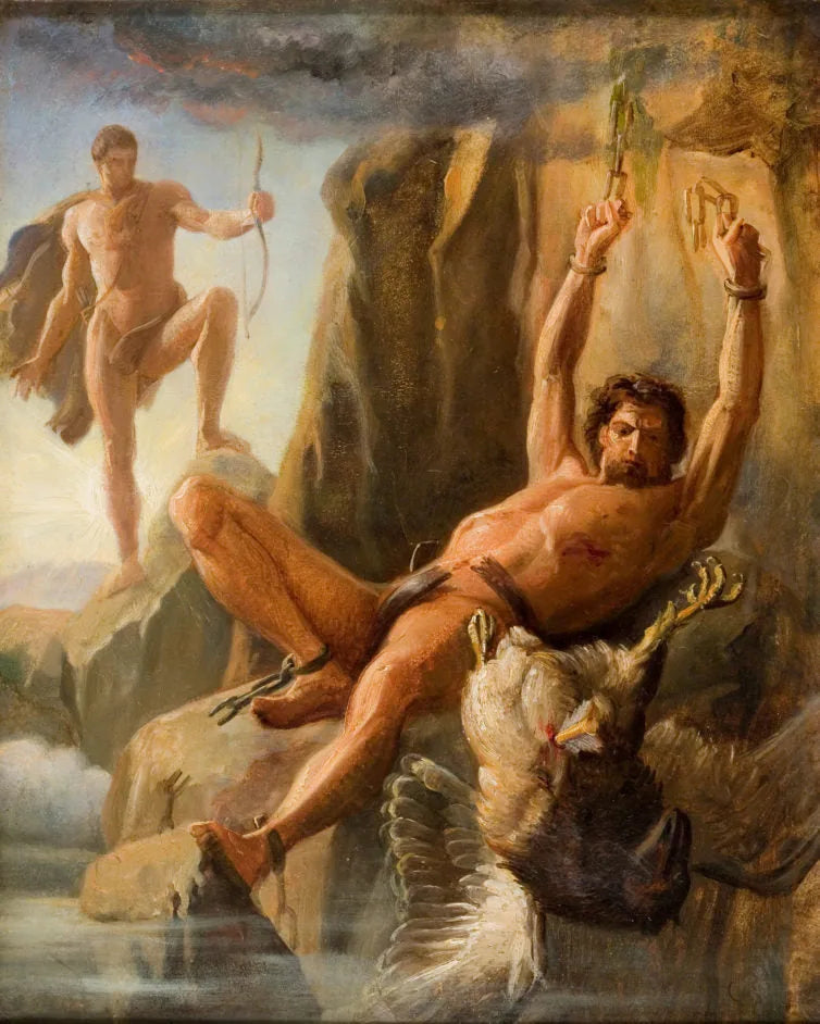 Prométhéus løsnet - Carl Heinrich Bloch