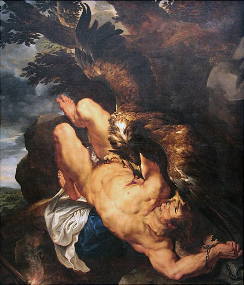 Prométhée lidende - Peter Paul Rubens