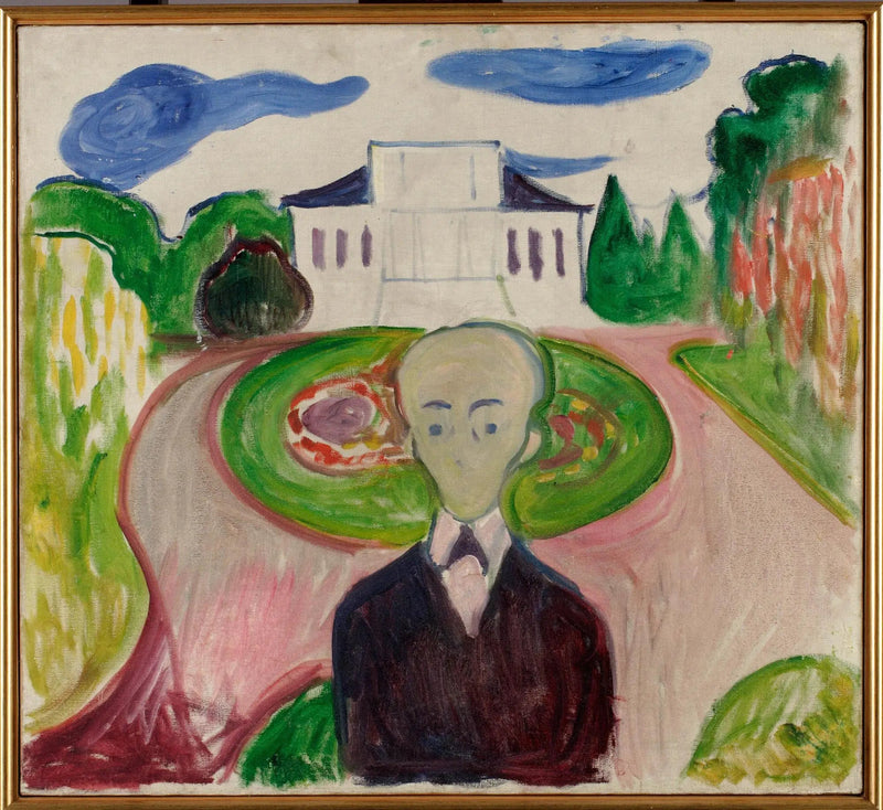 Ejer i parken - Edvard Munch