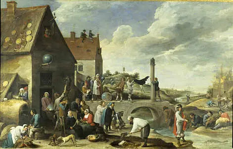 Flamandske ordsprog - David Teniers den Yngre