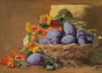 Røde blommer - Pierre Bonnard
