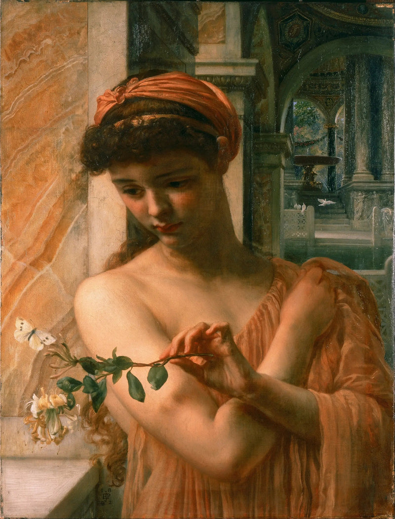 Psyke i Kærlighedens Tempel - Edward Poynter