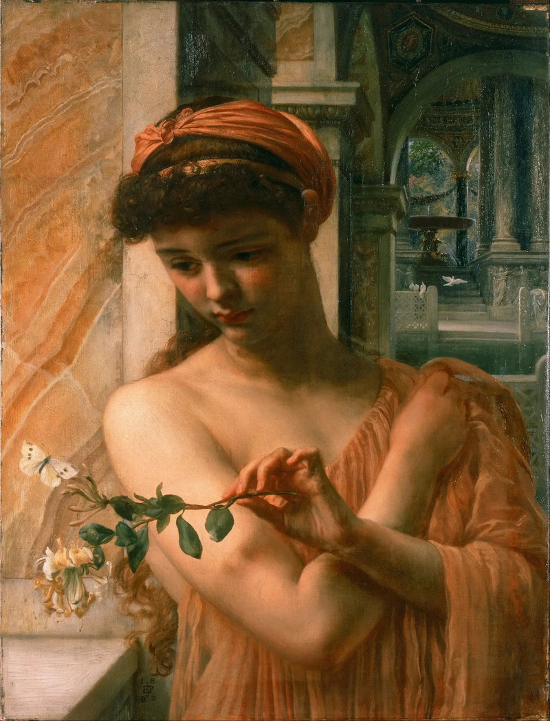 Psyke i Kærlighedens Tempel - Edward Poynter