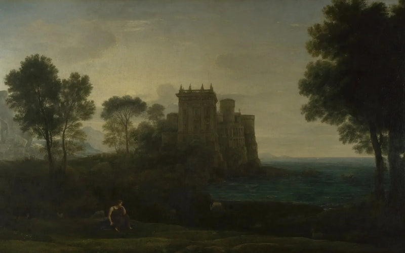 Psyke foran kærligheden palads - Claude Lorrain