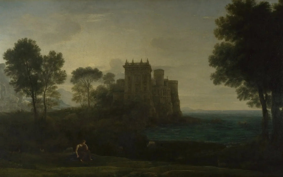 Psyke foran kærligheden palads - Claude Lorrain