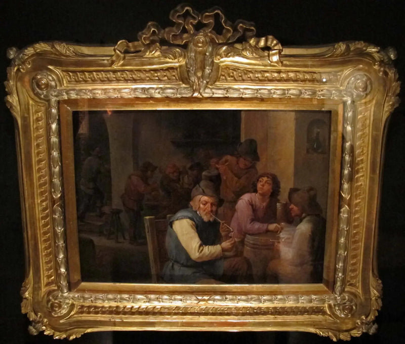 Hollandsk landskabspub - David Teniers den Yngre