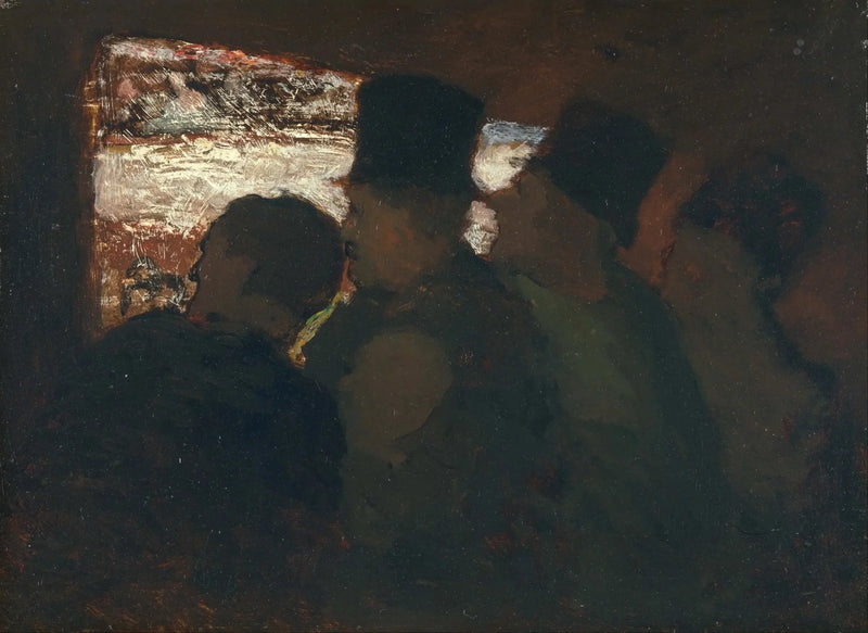 Offentligheden af teateret - Honoré Daumier