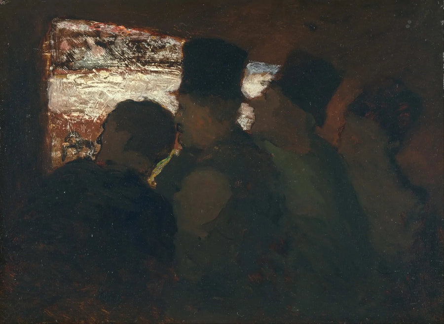 Offentligheden af teateret - Honoré Daumier