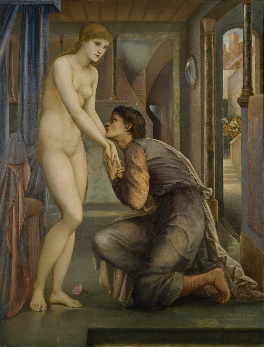 Pygmalion og Billedet - Sjælen når - Edward Burne-Jones