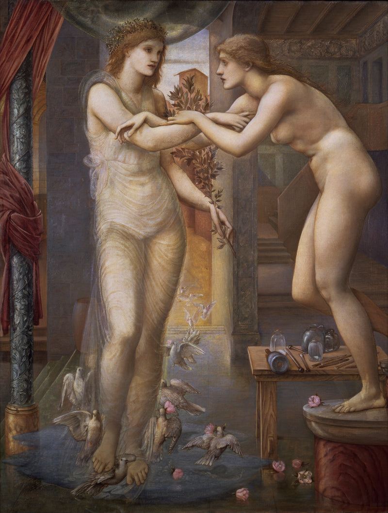 Pygmalion og billedet - Gudsildens flammer - Edward Burne-Jones
