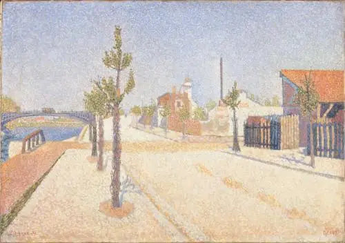 Quai de Clichy, sol - Paul Signac
